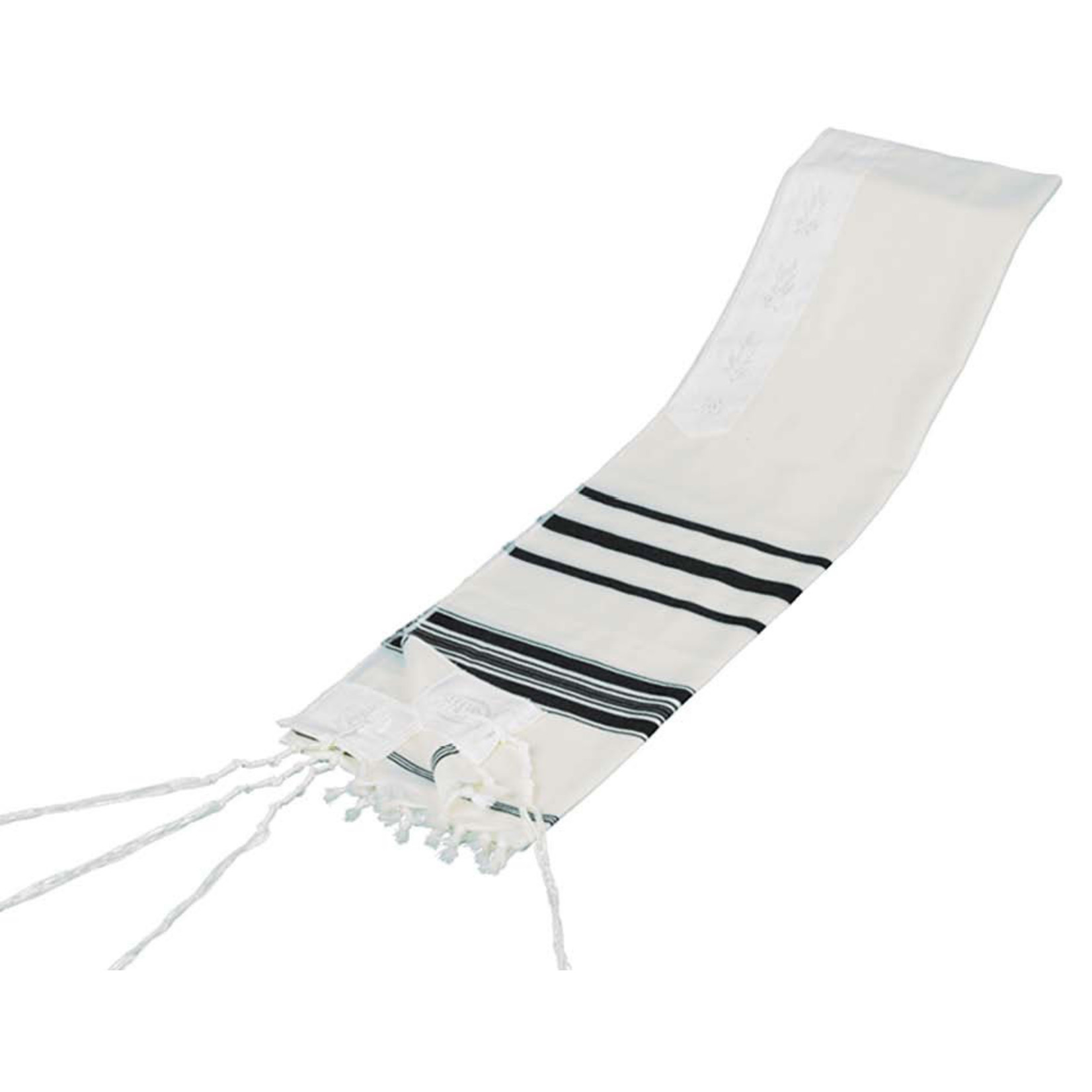 Tallit, Wool, Black Stripes