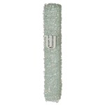 Glass Mezuzah with Crystals