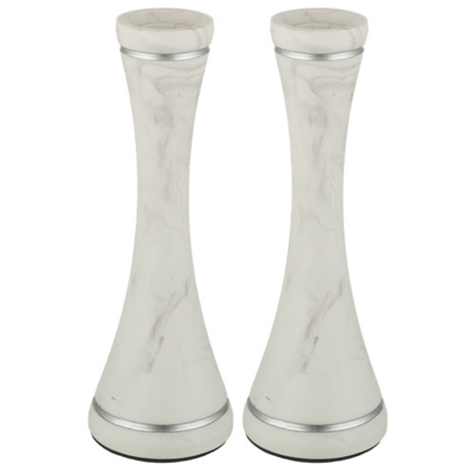 Candlesticks, Marble Effect