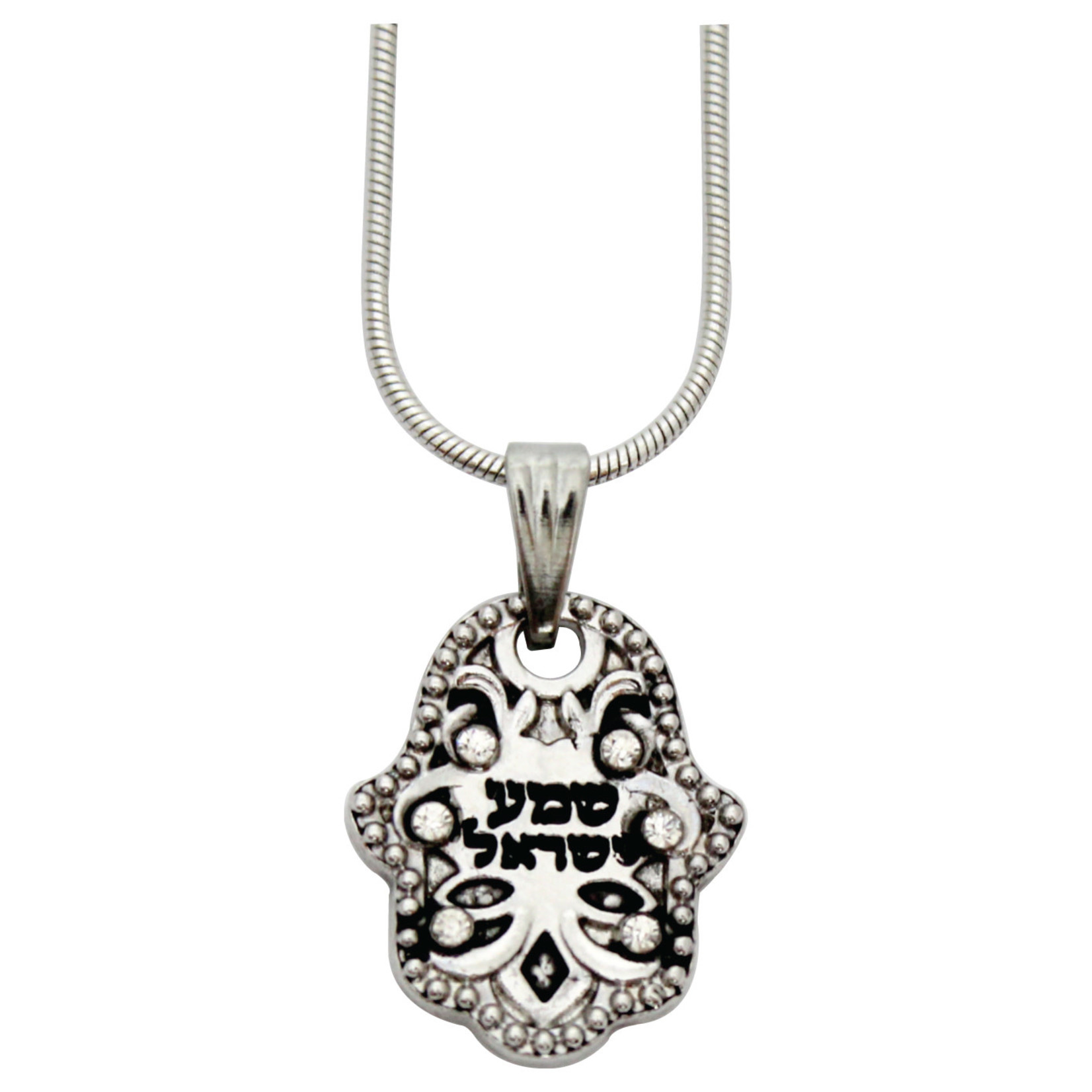 Hamsa "Shema" Necklace
