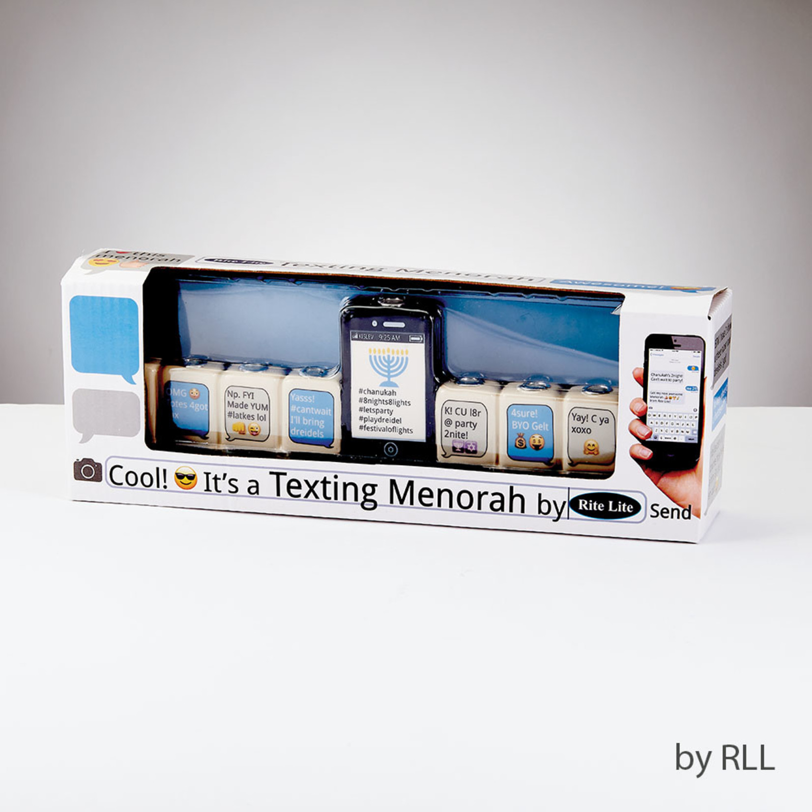 Menorah, Texting