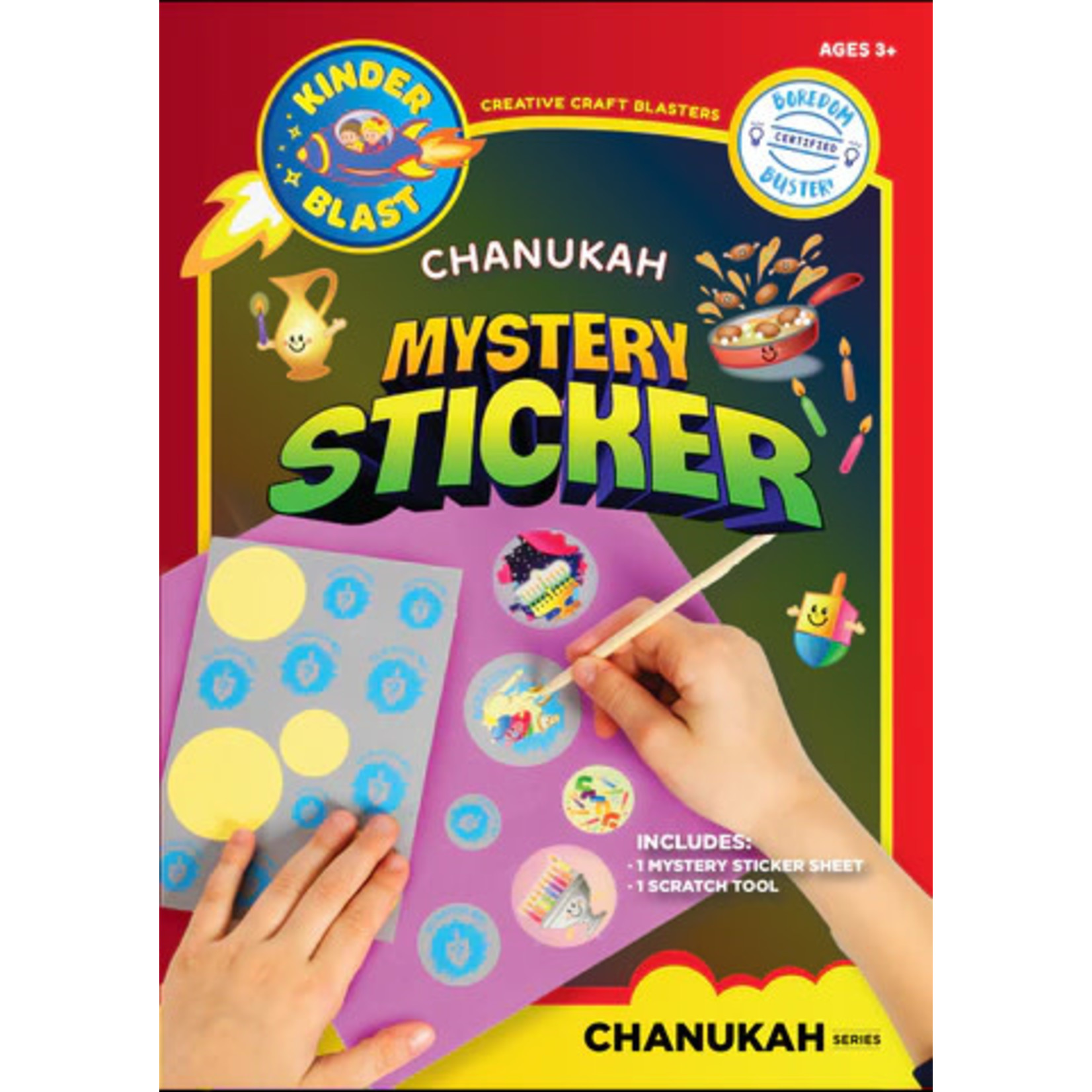 Chanukah Mystery Stickers
