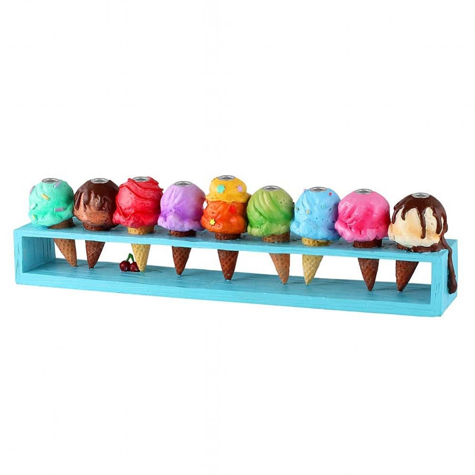 Ice Cream Menorah