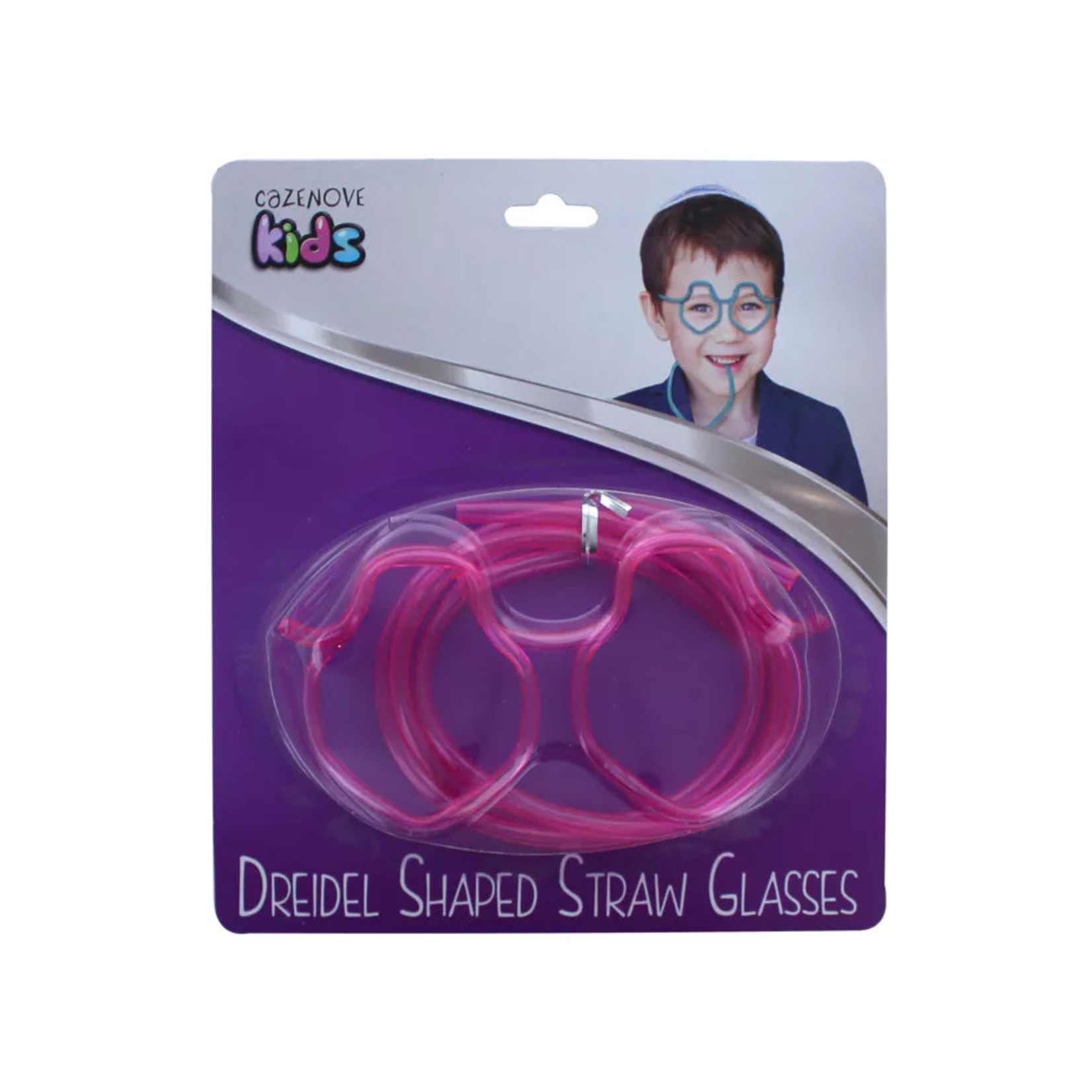 Dreidel-Shaped Glasses Straw