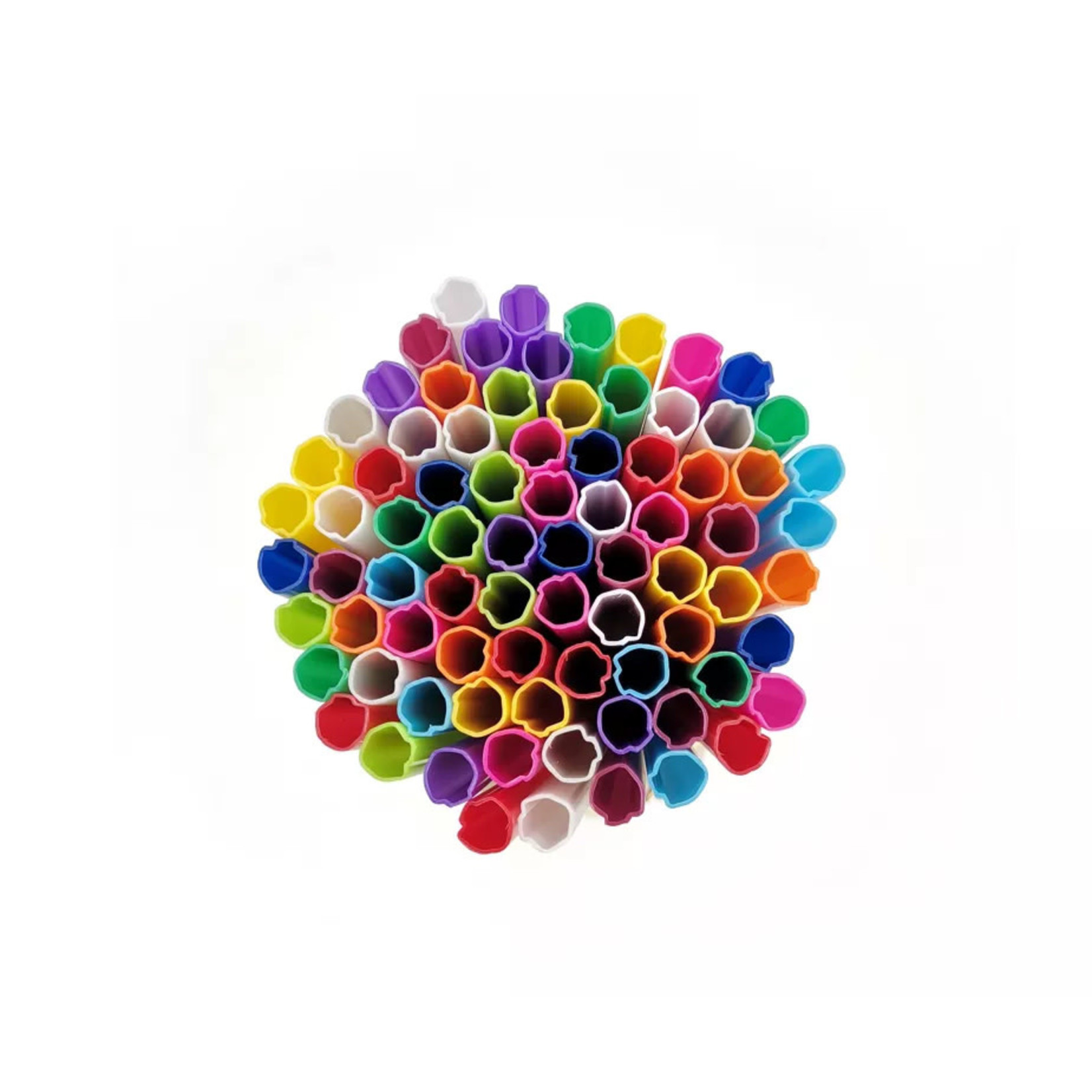Dreidel-Shaped Straws