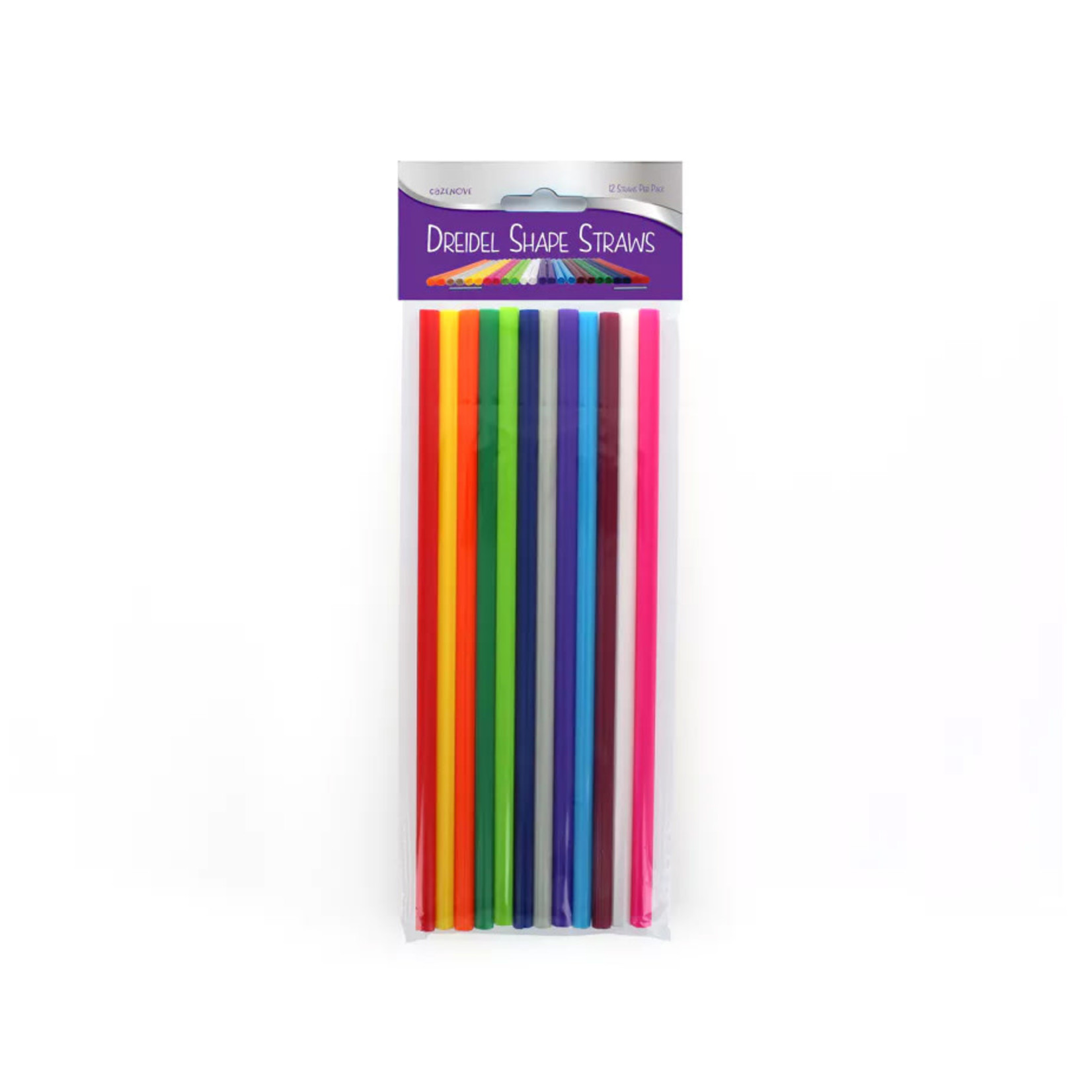 Dreidel-Shaped Straws