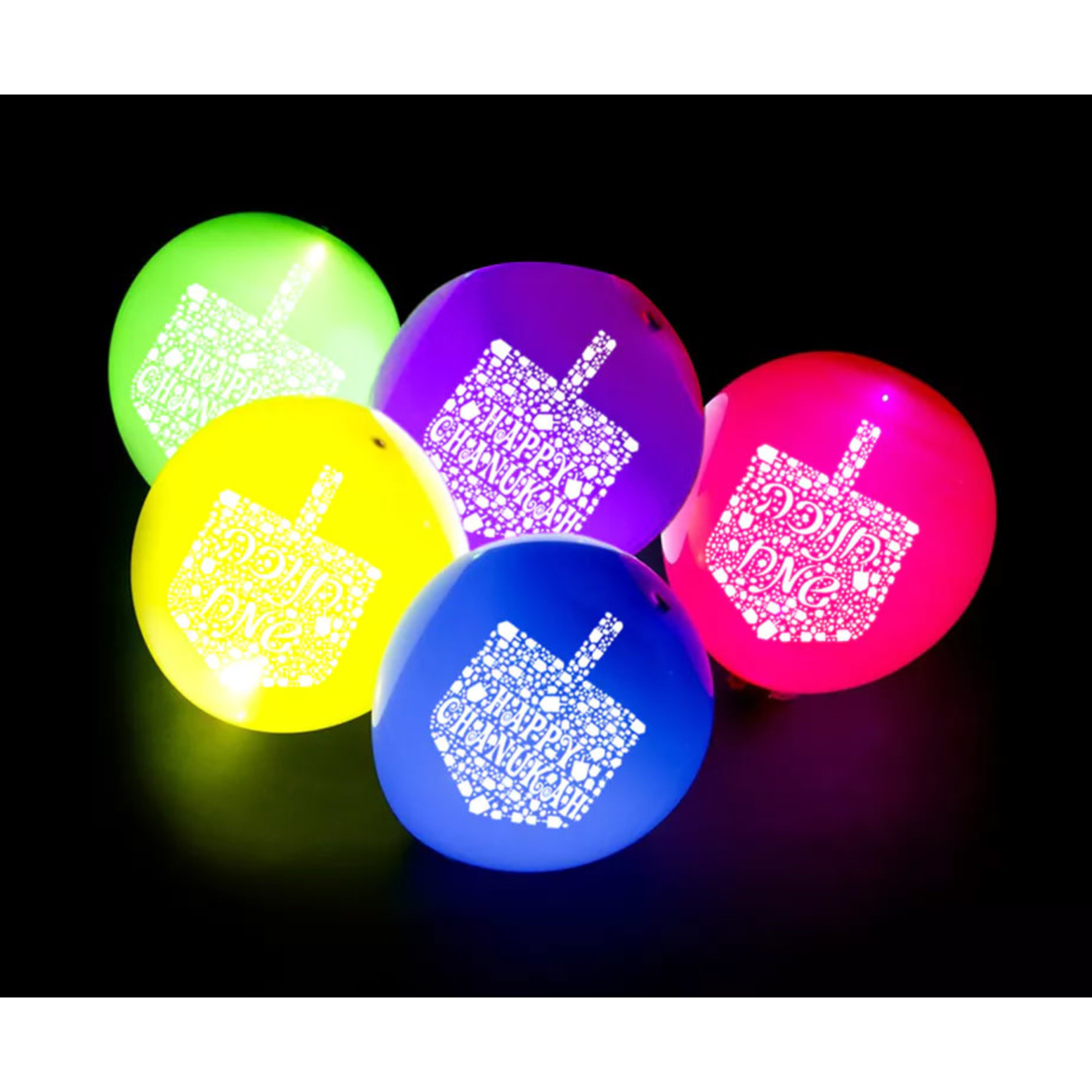 Chanukah Light-Up Balloons