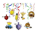 Chanukah Swirl Decorations