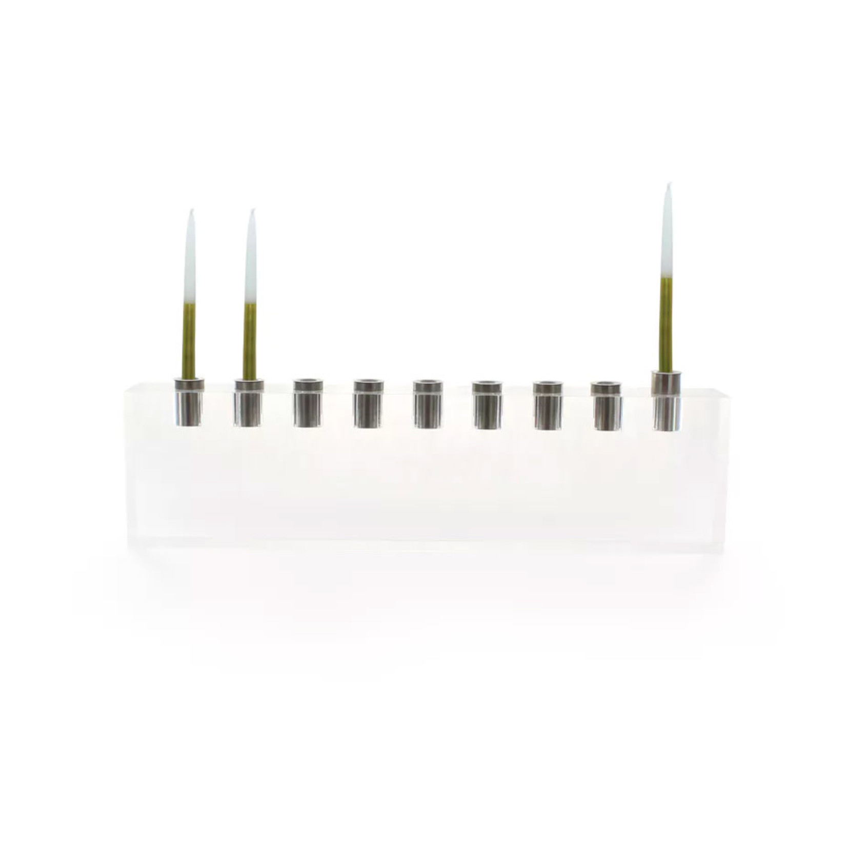 Lucite Menorah