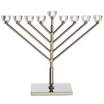 Jumbo Menorah, Aluminum with Crystal Branch Heads