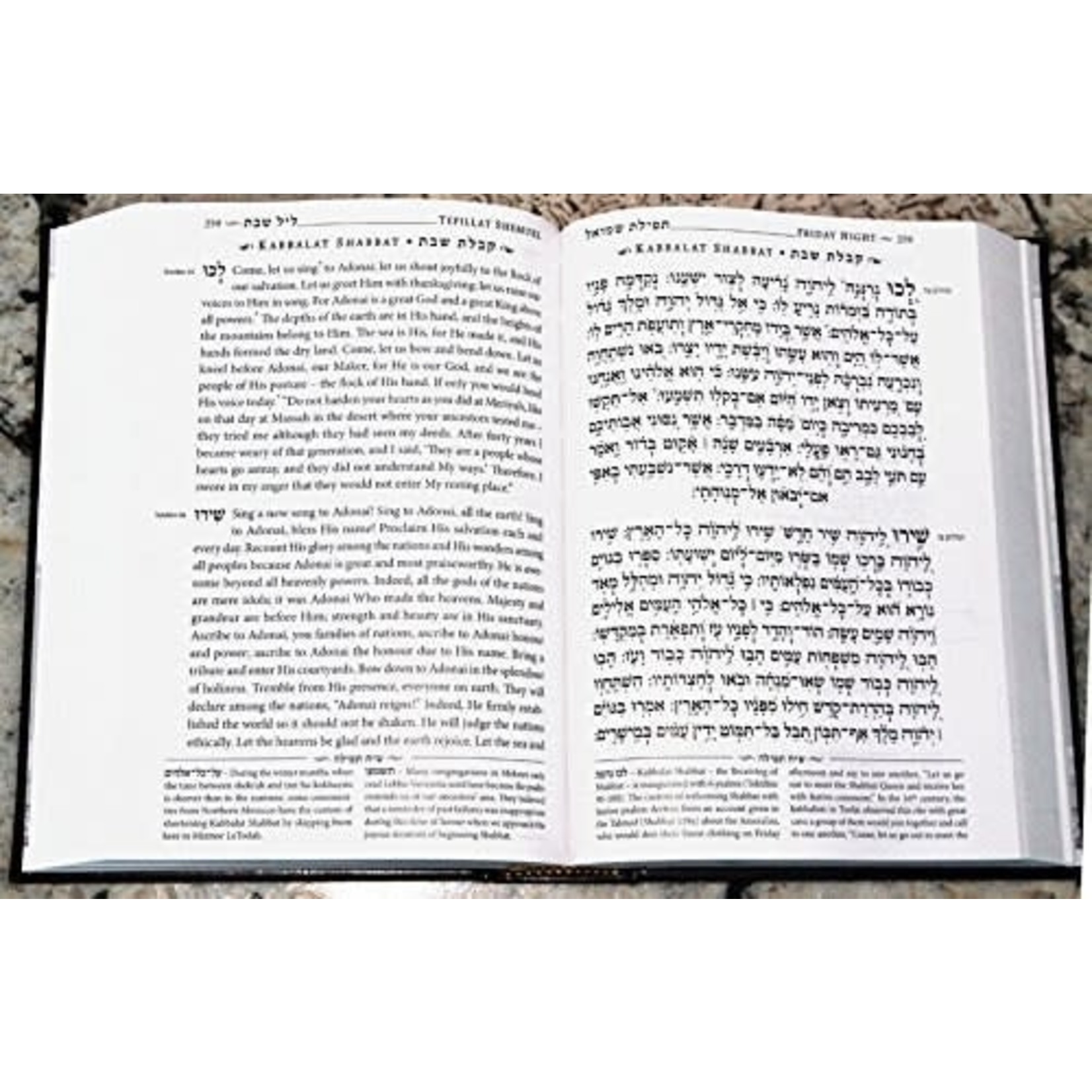 Siddur Tefillat Shemuel, Hebrew/English