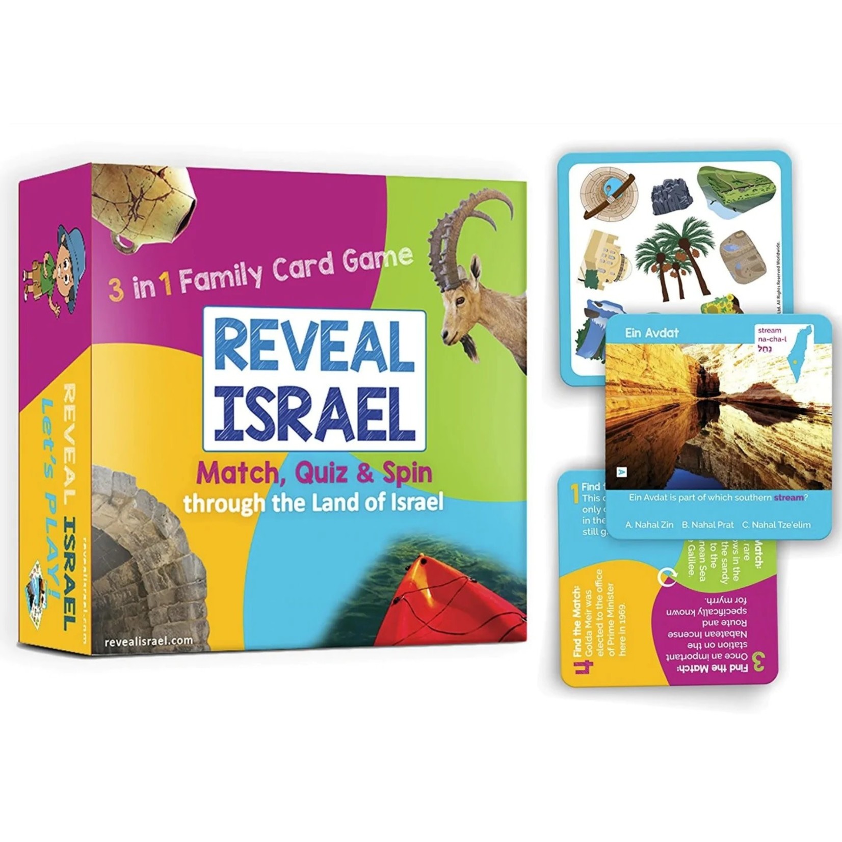 Reveal Israel Card Game