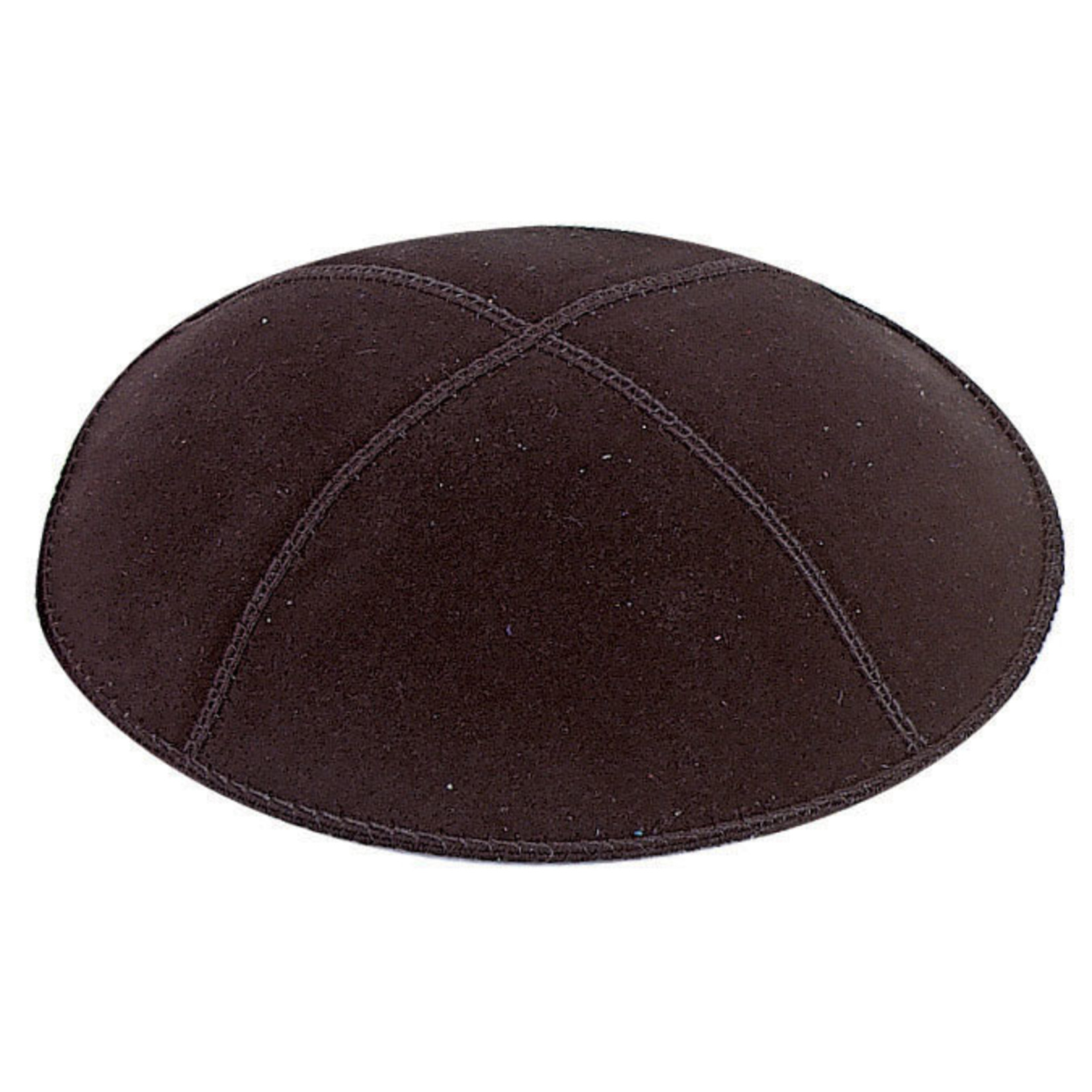 Black Suede Kippah