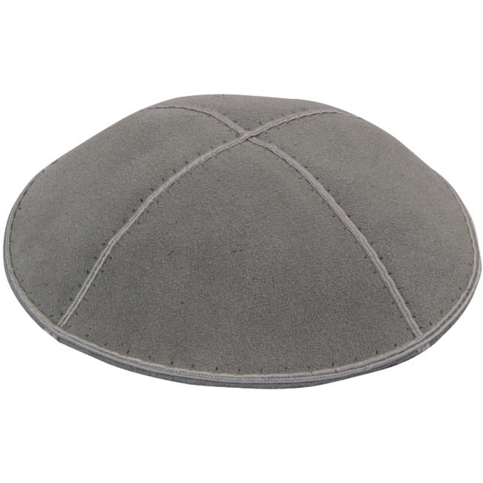 Medium-Grey Suede Kippah