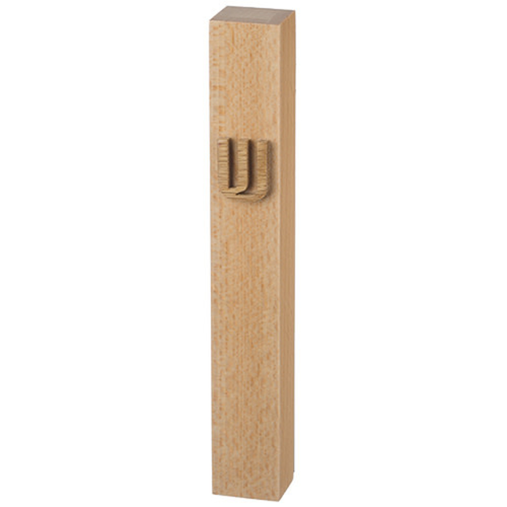 Wood Mezuzah, 12cm