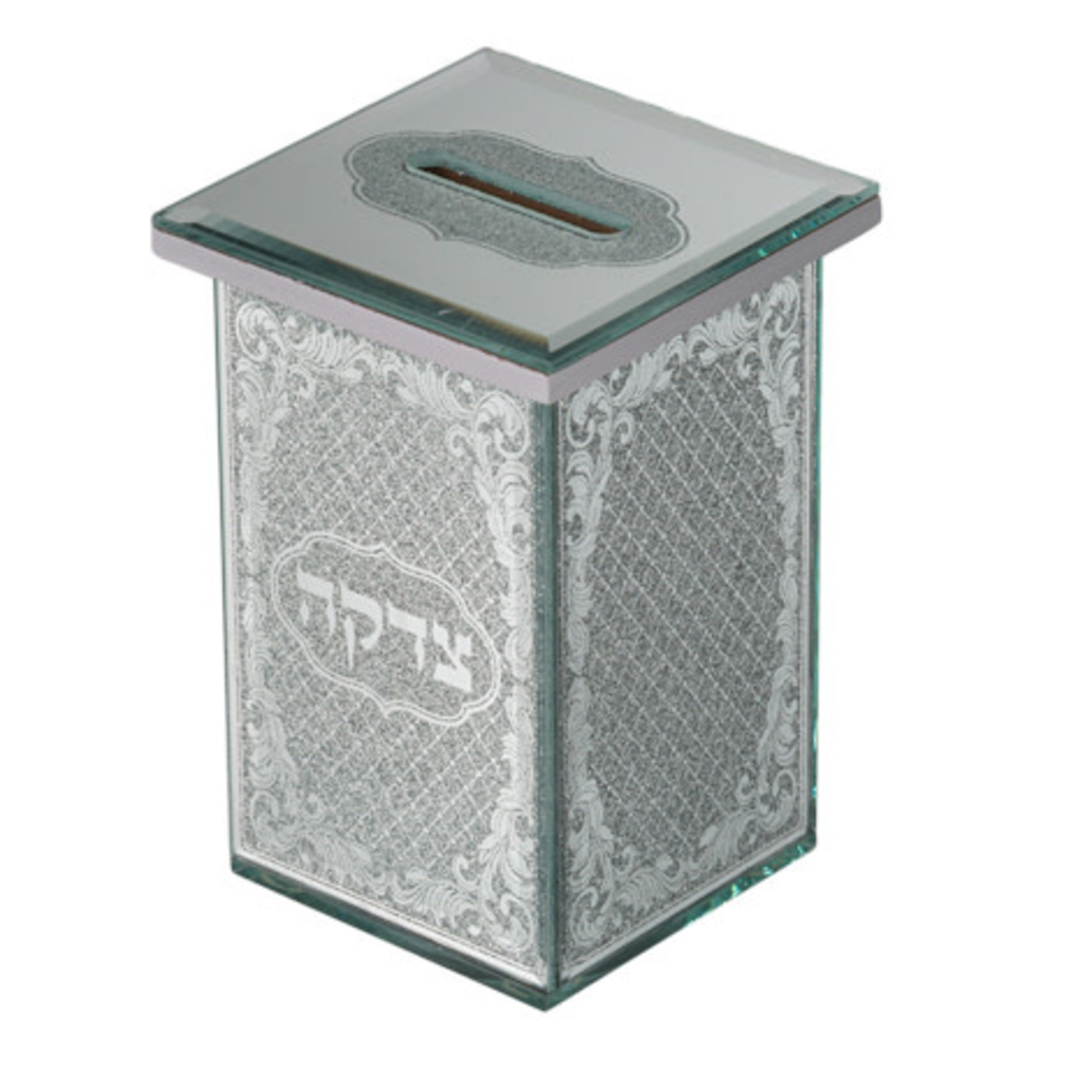 Tzedakah Box, Glass