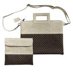 Leatherette Tallit and Tefillin Bag Set