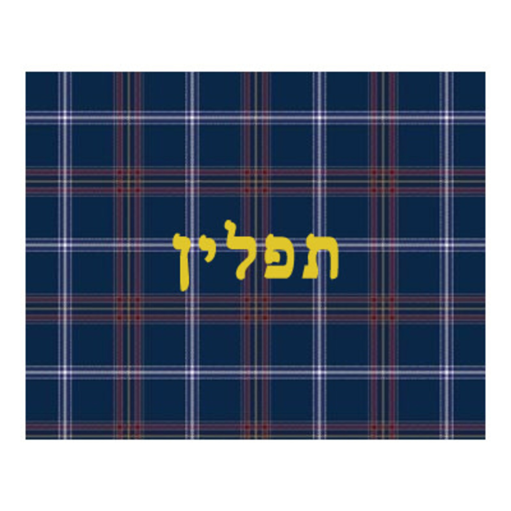 Jewish Tartan Tefillin Bag