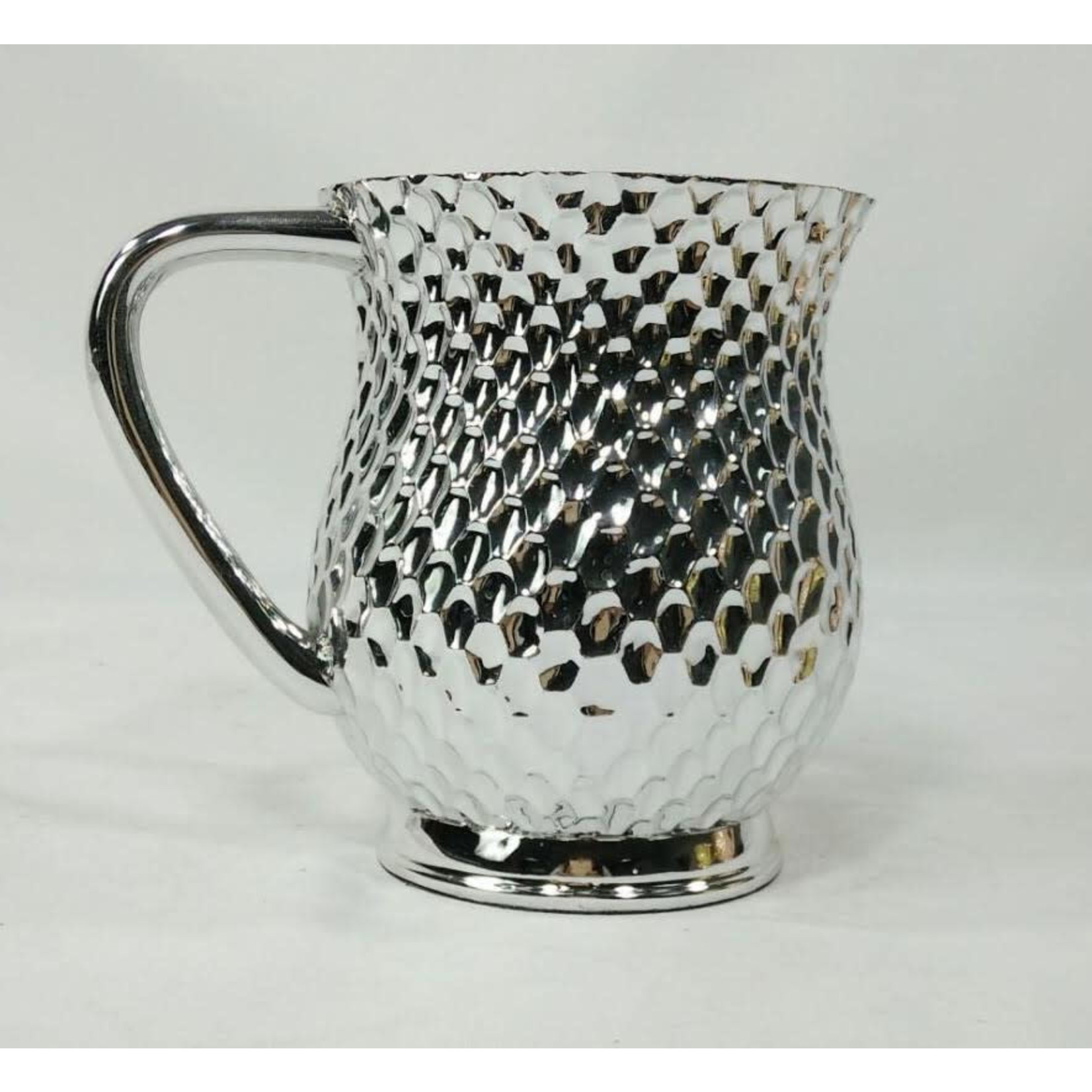 Acrylic Washing Cup, Silver Effect