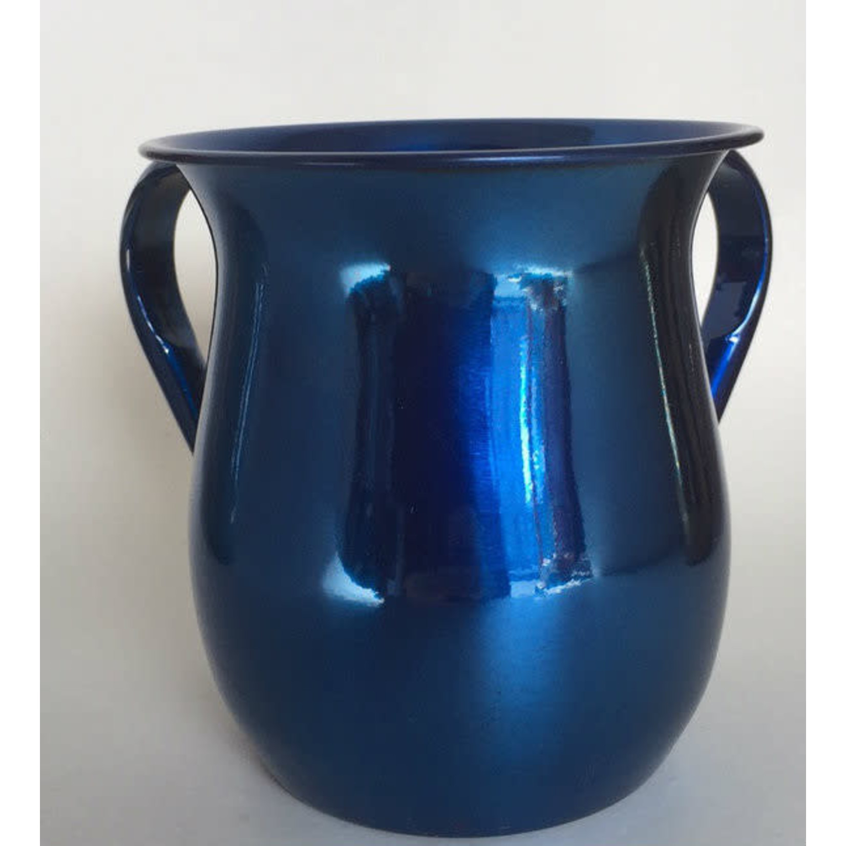 Washing Cup, Anodized Stainless Steel, Blue