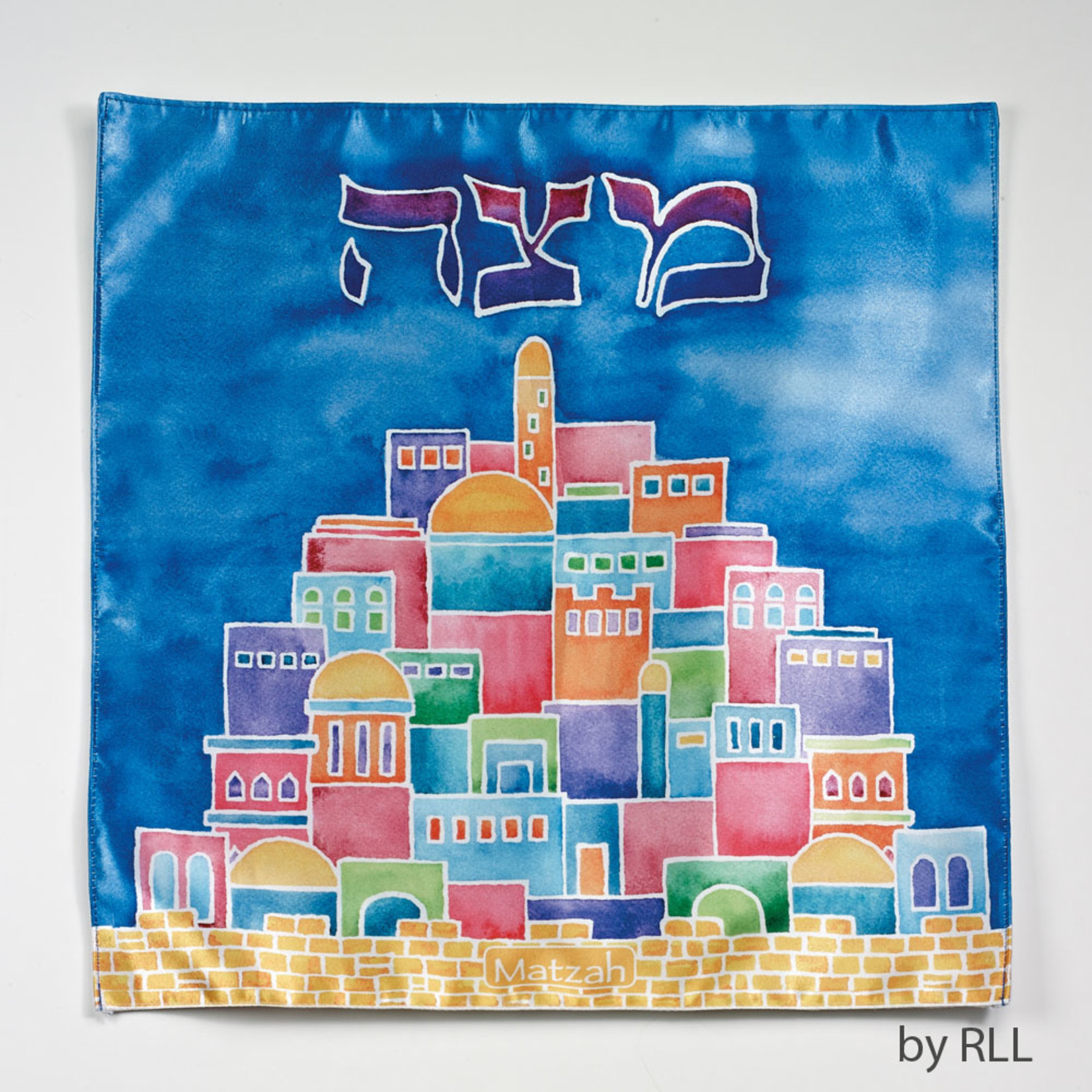 Matzah Cover, Printed Jerusalem Design