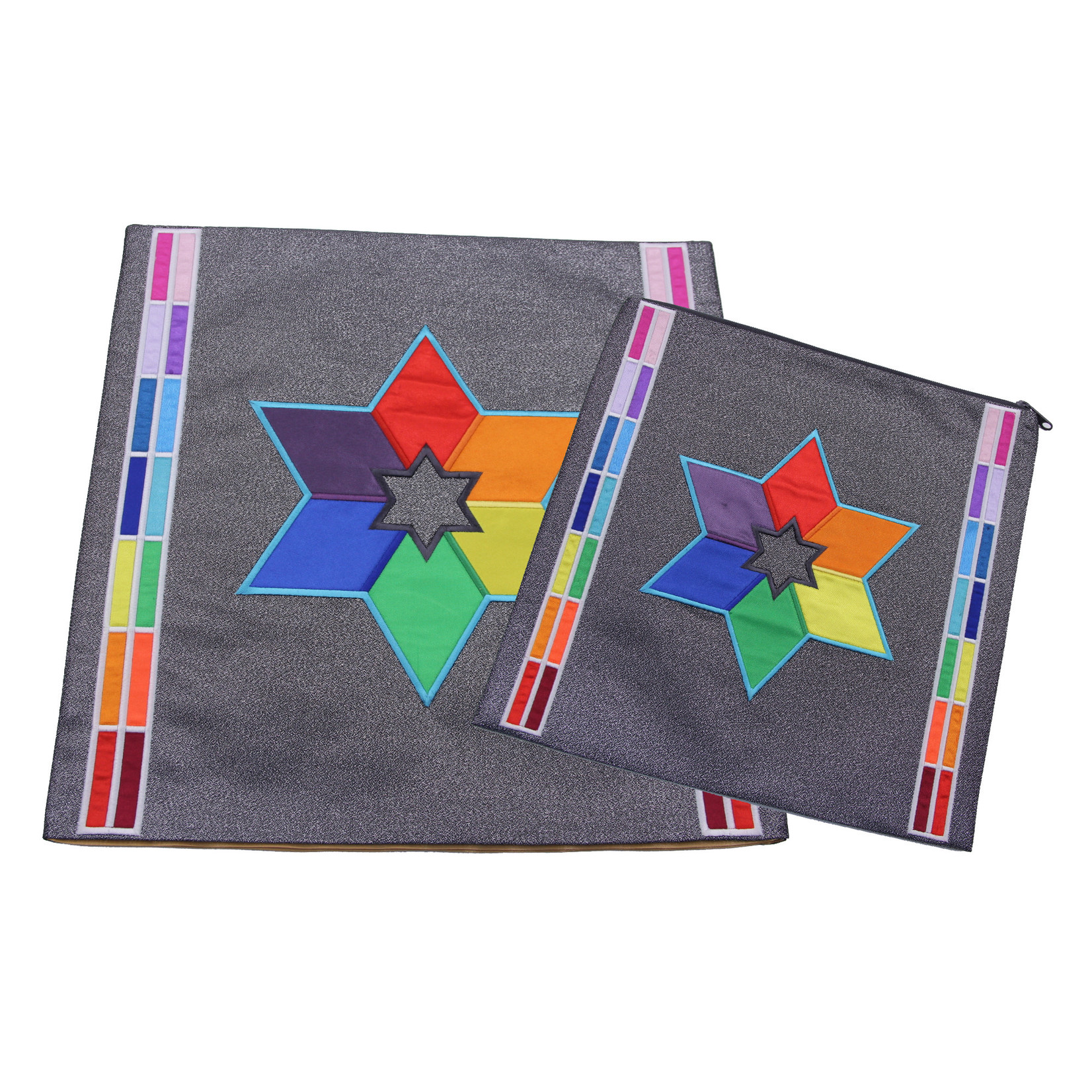 ''Amazing Technicolor'' Matzah Cover and Afikoman Bag Set