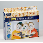 Passover 10 Plague Masks Kit, PVC and Stickers