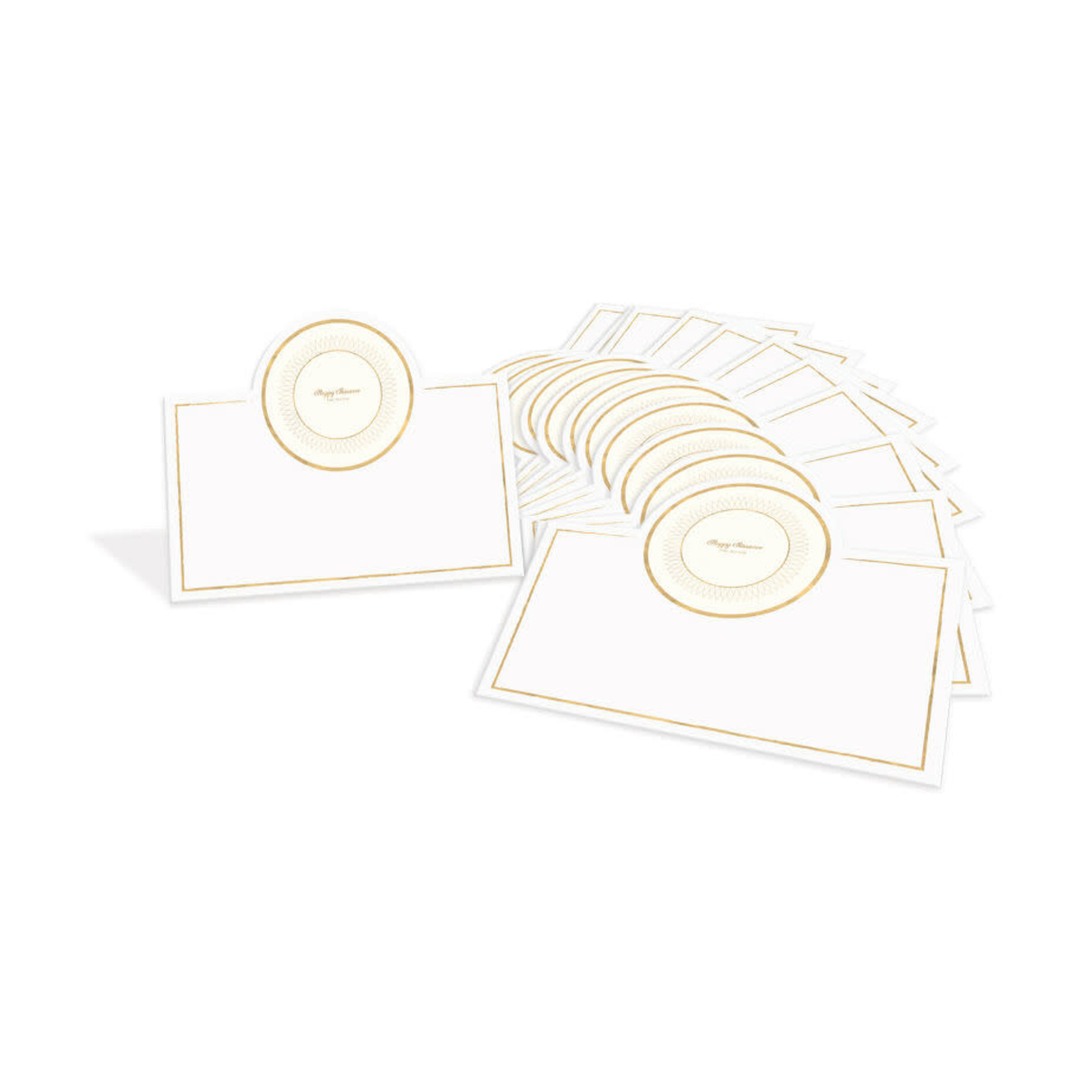 Passover Place Cards, Gold Accents