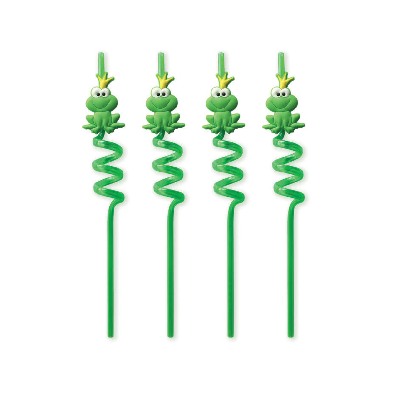Frog Straws, 4-Pack