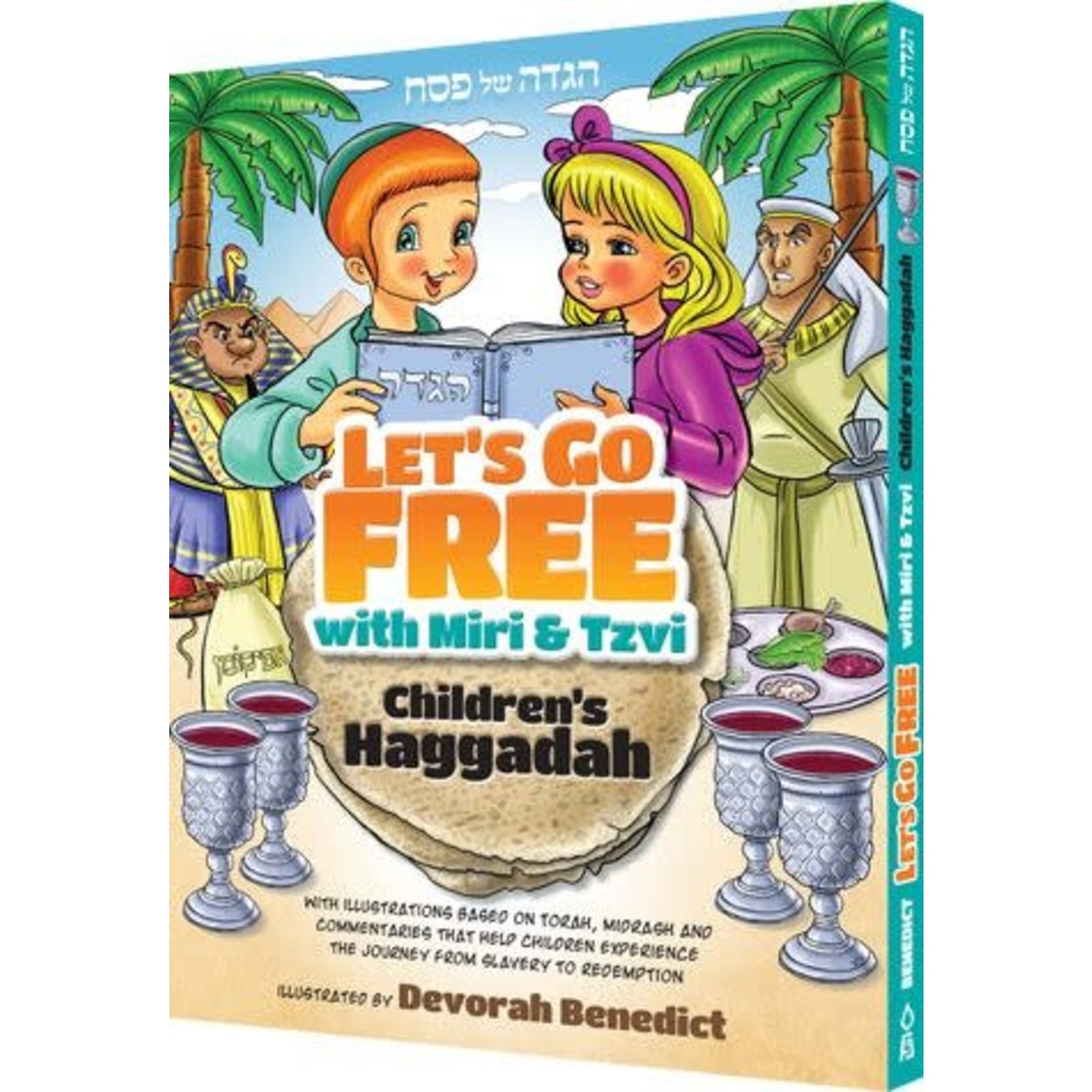 Let's Go Free with Miri & Tzvi Children's Haggadah