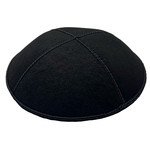 Microsuede Kippah, Black