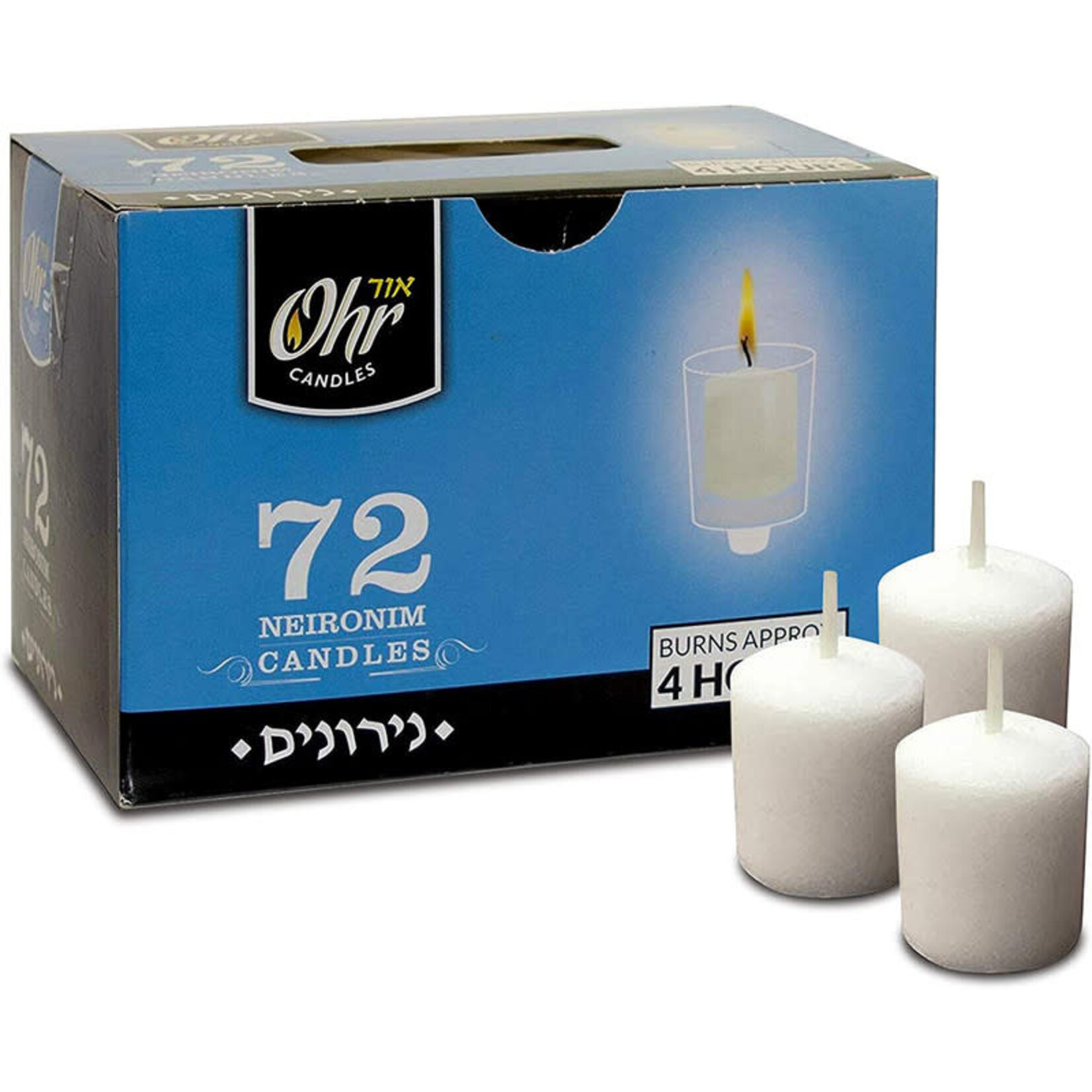 4-Hour Neronim Candles, 72-Pack