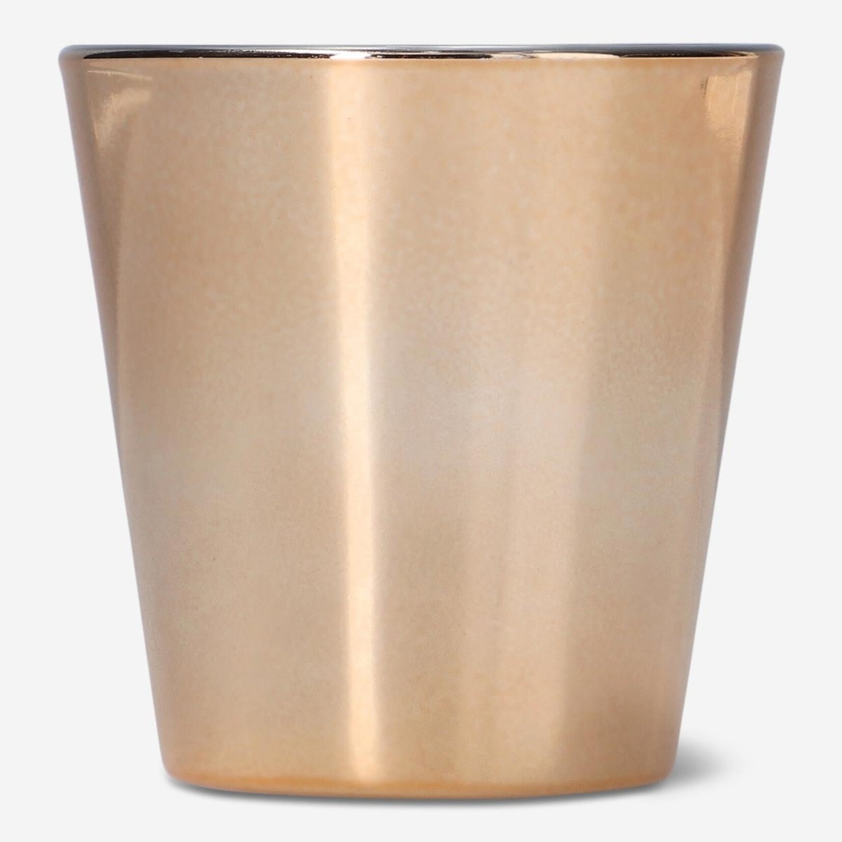 Kiddush Cup, Glass & Stainless Steel