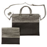 Leatherette Tallit & Tefillin Bag Set with Handles/Straps