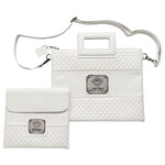Leatherette Tallit & Tefillin Bag Set with Handles/Straps