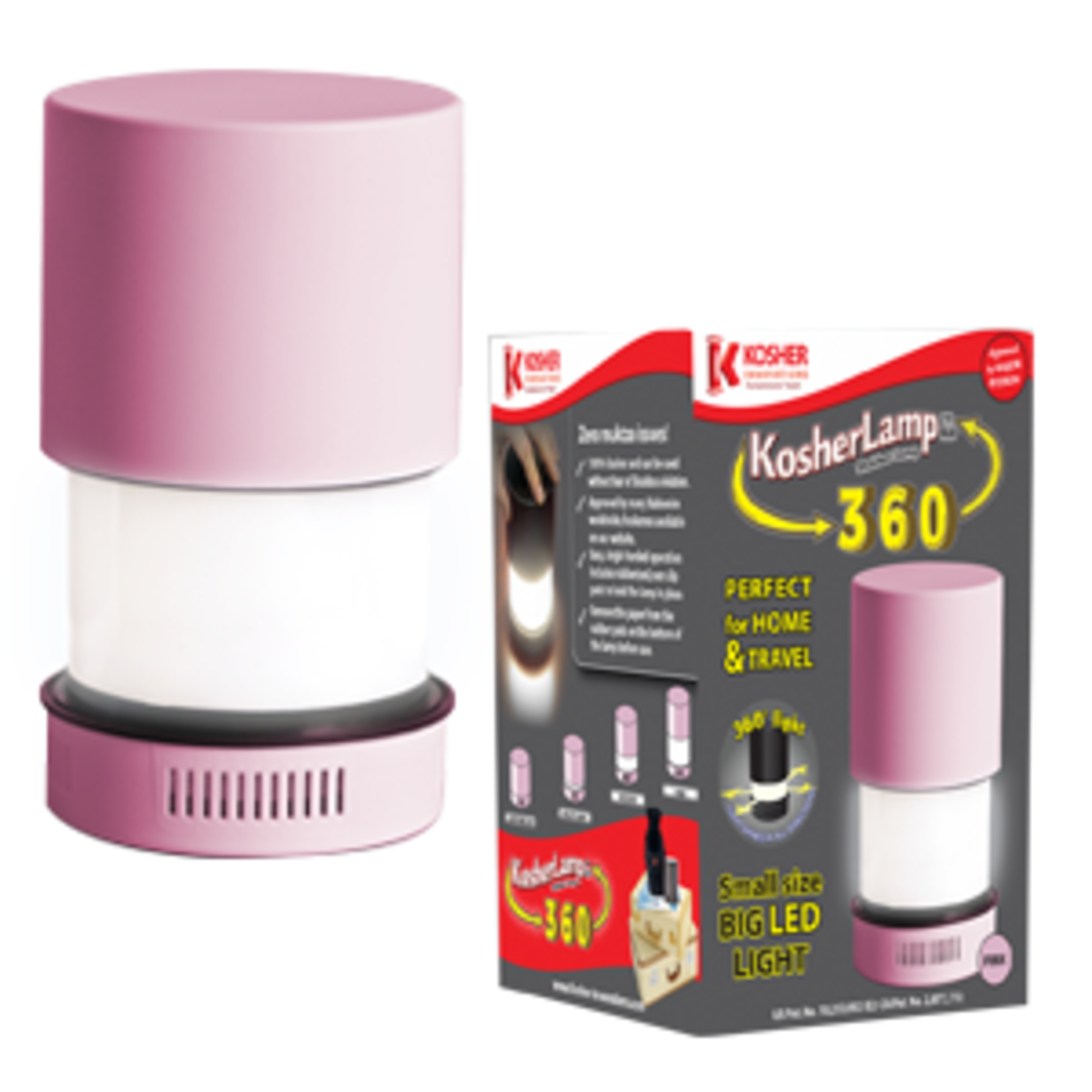 KosherLamp 360 Pink