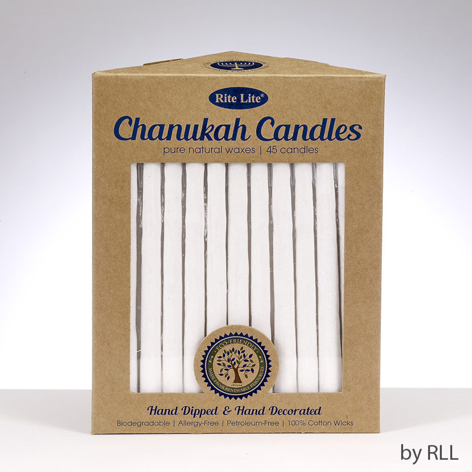 Organic Wax Chanukah Candles