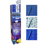 Chanukah Gift Wrap Roll, 2-1/2 x 12 Feet