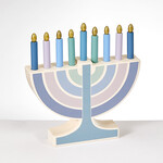Play Menorah with Removable Wooden Candles