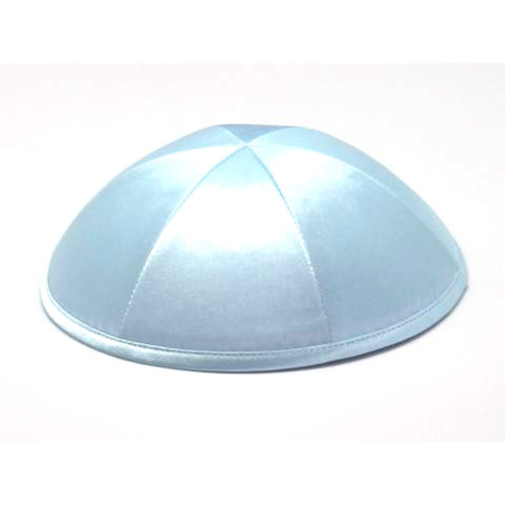 Deluxe Light Blue Satin Kippah