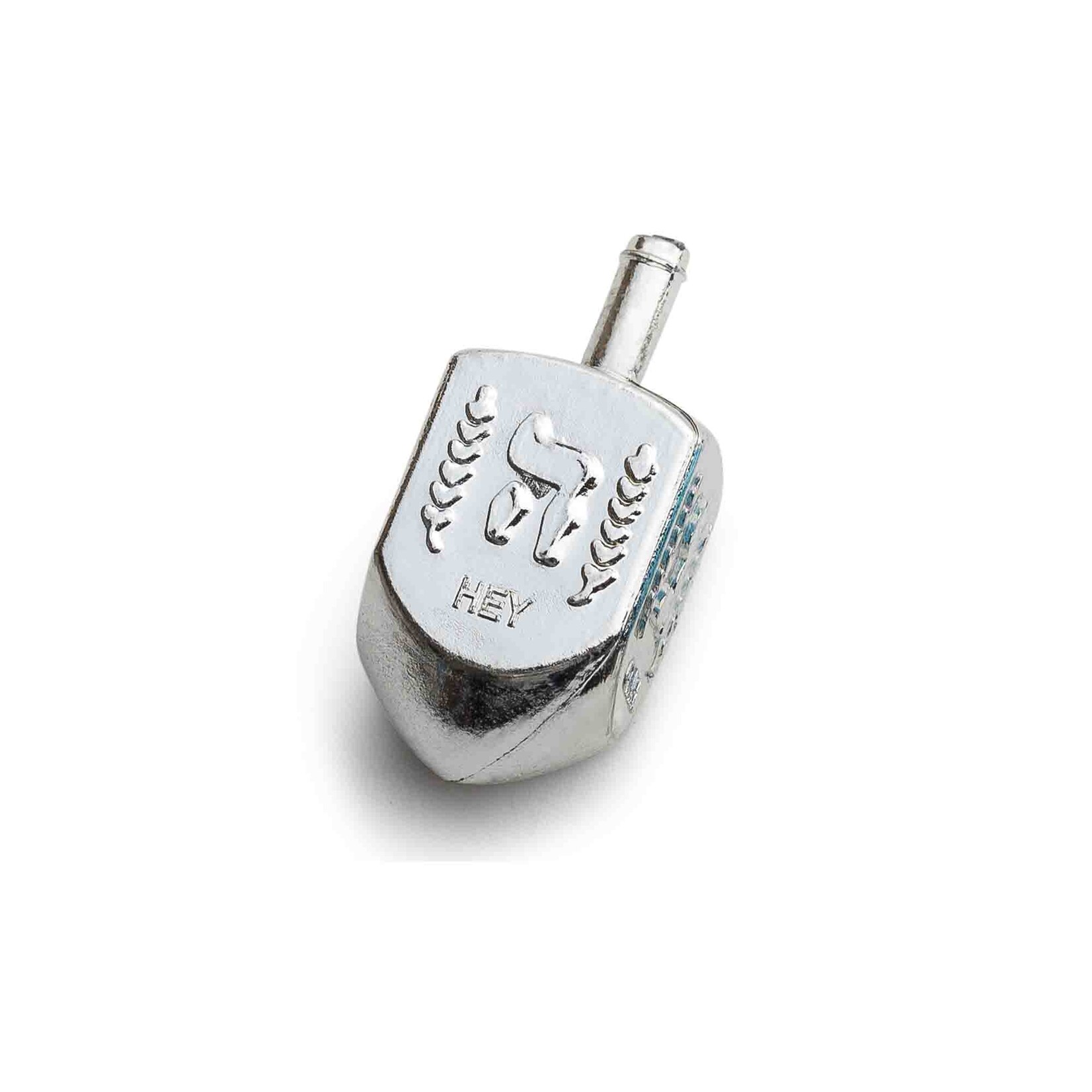 Medium Plastic Dreidels, Silver