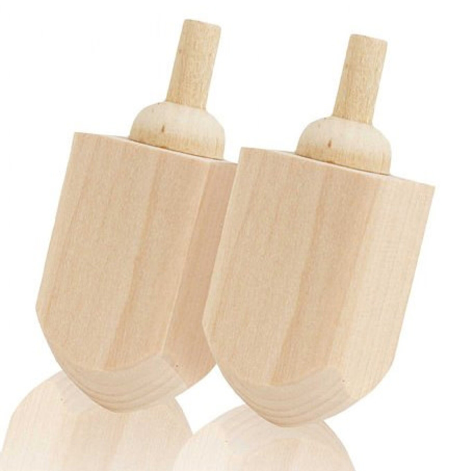 Large Blank Wood Dreidels