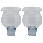 Glass Oil Cups, 2pcs