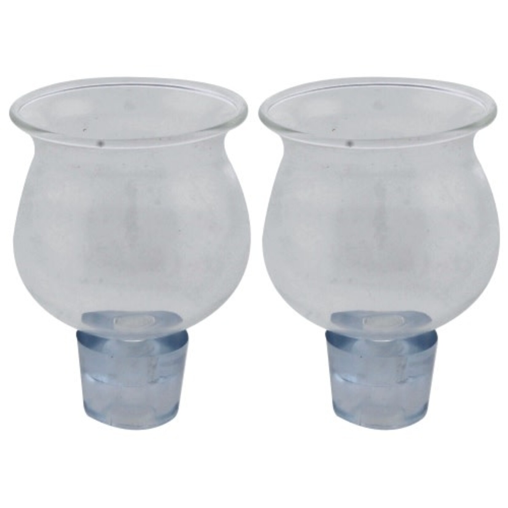 Glass Oil Cups, 2pcs