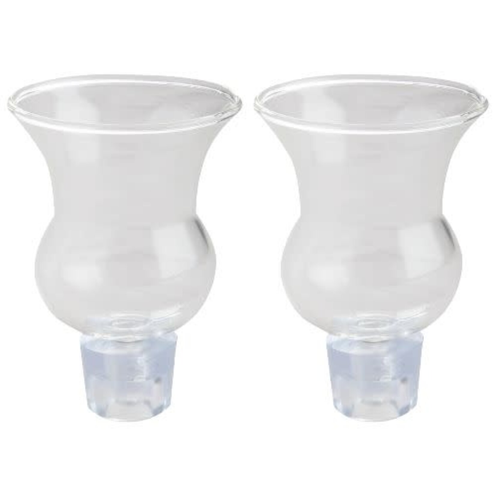 Glass Oil Cups, 2pcs