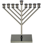 Menorah, Blackened Nickel Finish