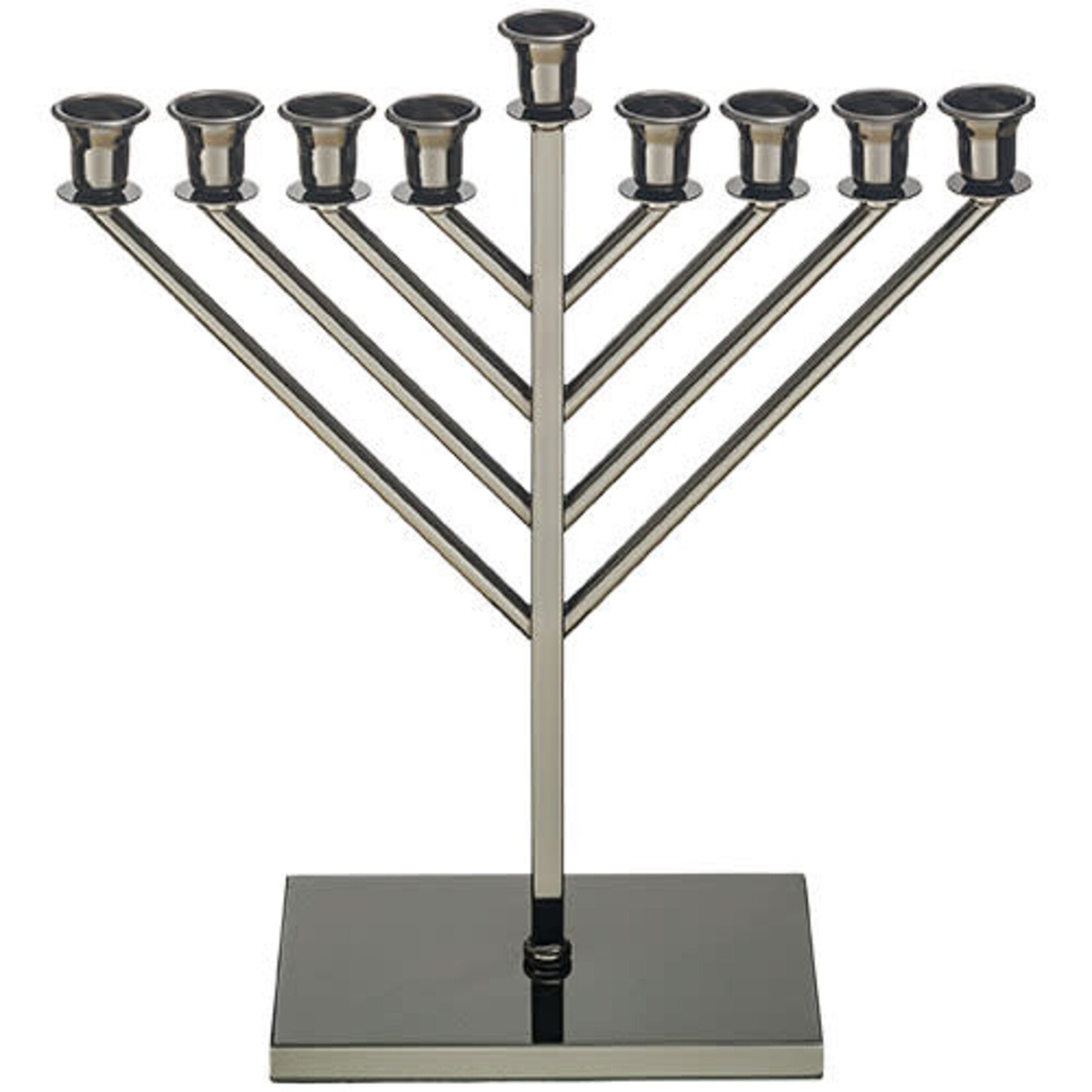 Menorah, Blackened Nickel Finish