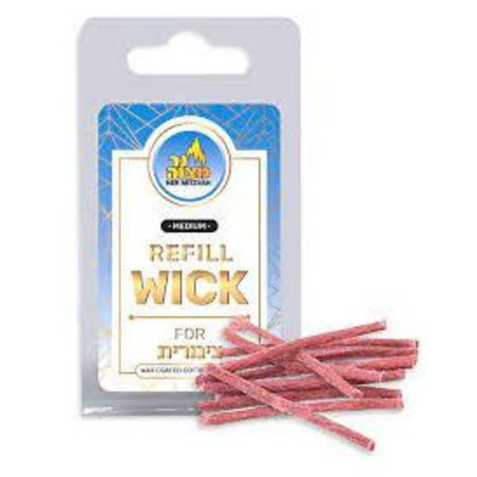 Wax-Coated Cotton Wicks, 50-Pack