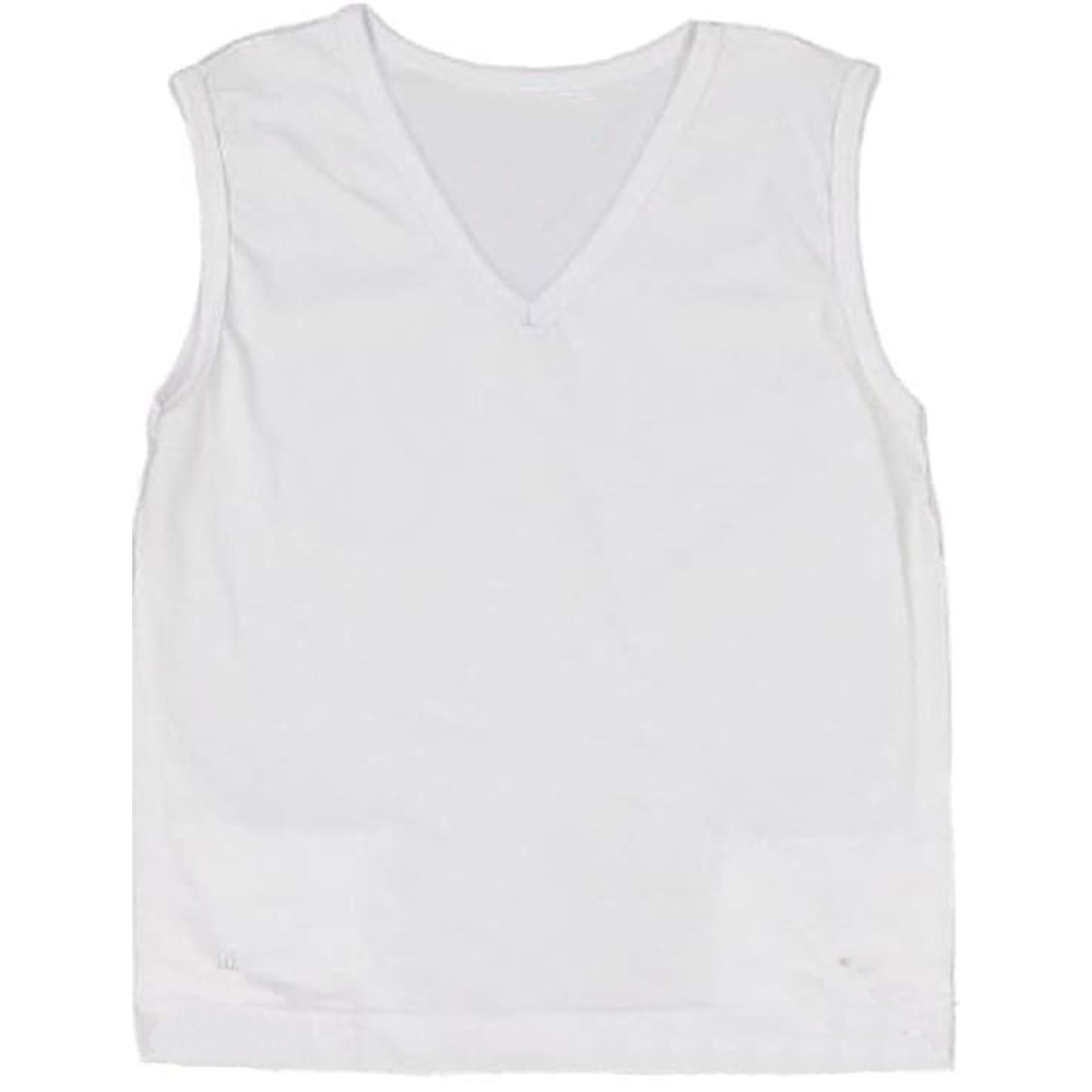 100% Cotton Undershirt-Style Arbah Kanfot (Tzitzit) without Tzitzit Strings