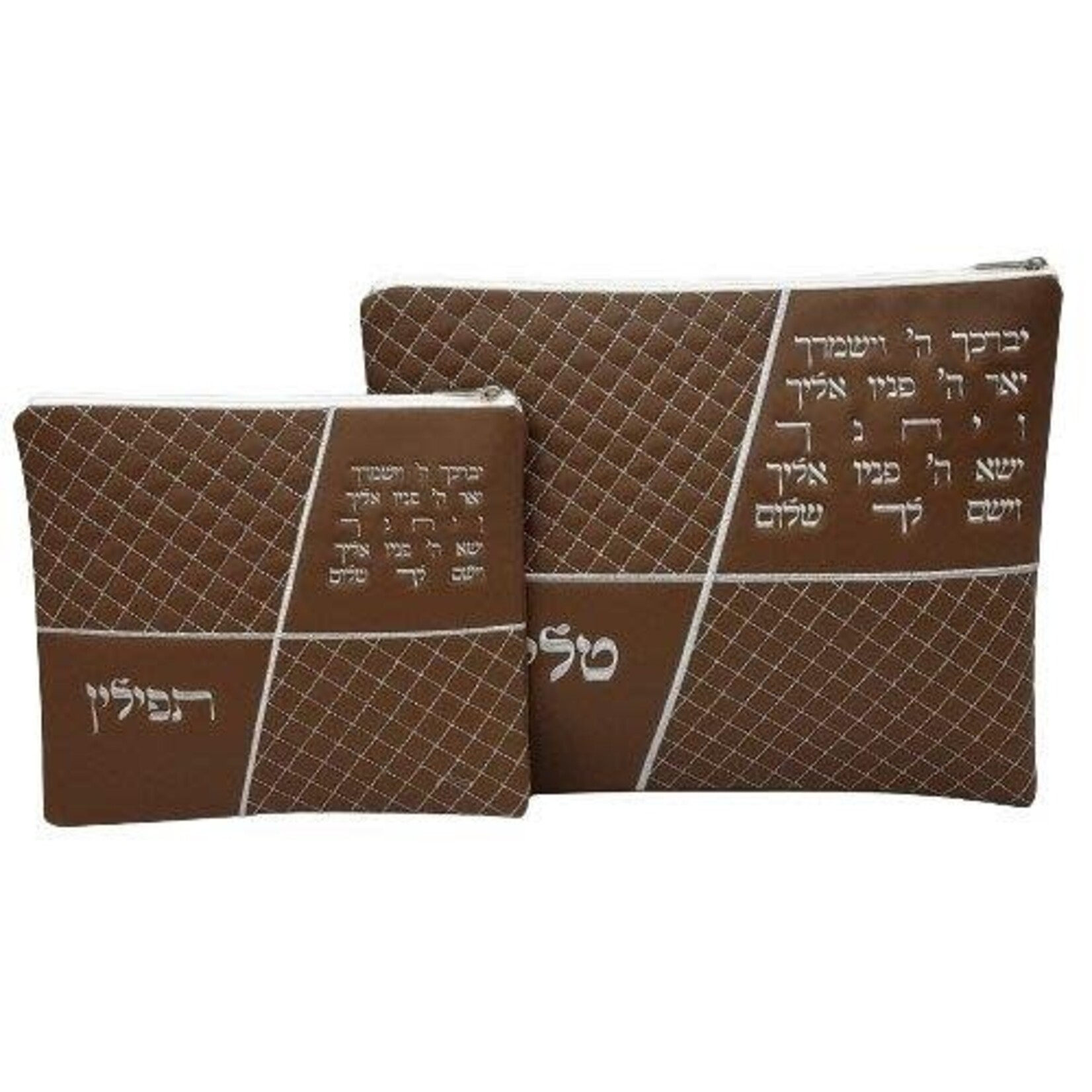 Leatherette Tallit & Tefillin Bag Set